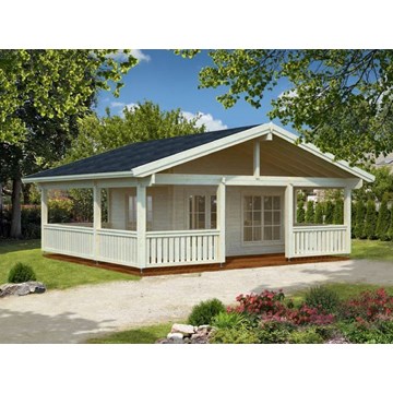 BUNGALOW MADERA AGNETA 18,8 + 28,8 M2 - Imagen 1