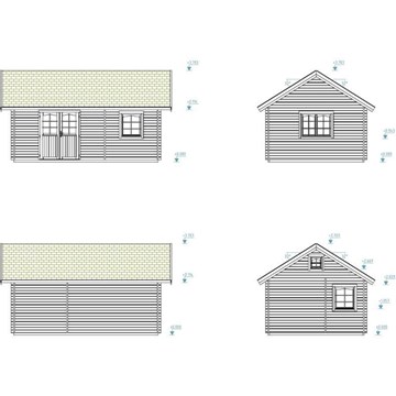 BUNGALOW MADERA SANDRA 29,9 M2 - Imagen 2