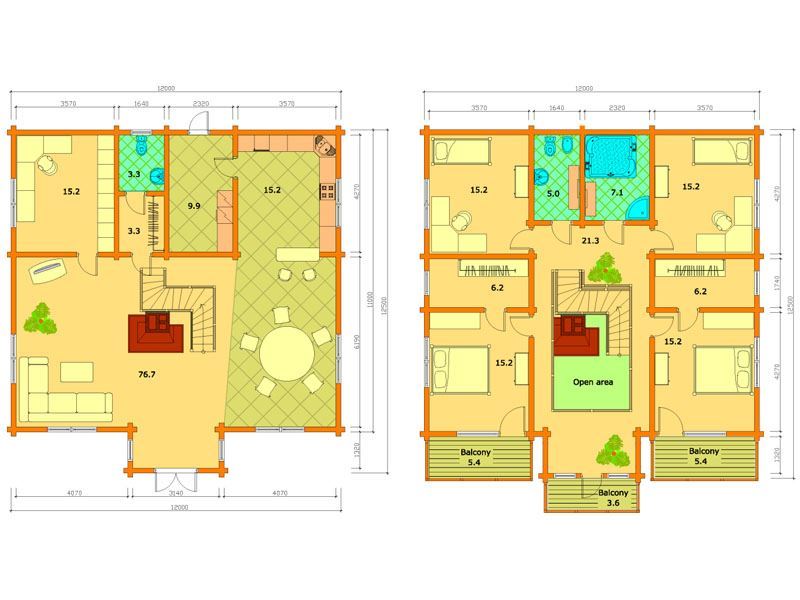 CASA DE MADERA CATHERINE 244,6 M2 - Imagen 2