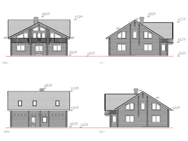 CASA DE MADERA CATHERINE 244,6 M2 - Imagen 3