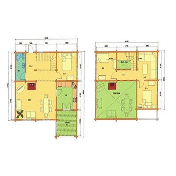 CASA DE MADERA OLIVIA 105,4M2 - Imagen 2