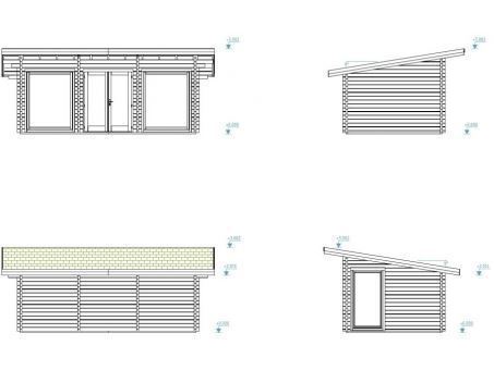 CASETA MADERA HEIDI 19,7 M2 - Imagen 4