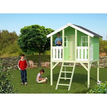 CASITA MADERA INFANTIL TOBY 2,1 M2 - Imagen 1