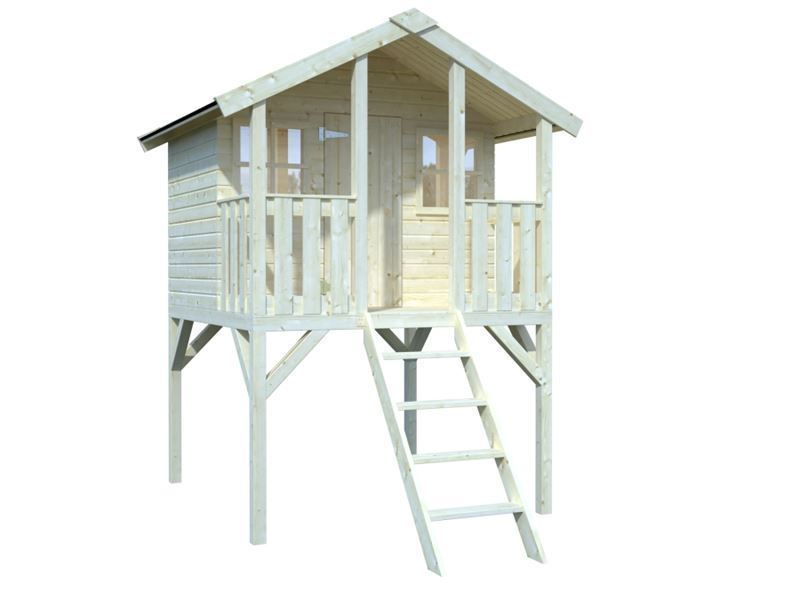 CASITA MADERA INFANTIL TOBY 2,1 M2 - Imagen 5