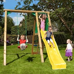 COLUMPIO CON TOBOGAN JUMGLE PEAK - Imagen 1