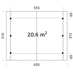 GARAGE MADERA ROBERT 20,6 M2 - Imagen 2