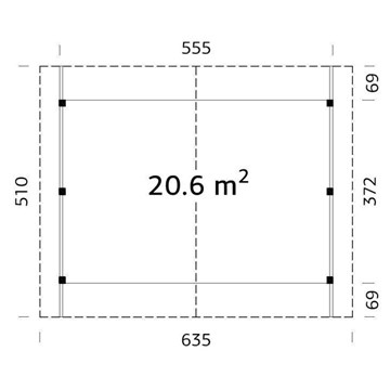GARAGE MADERA ROBERT 20,6 M2 - Imagen 2