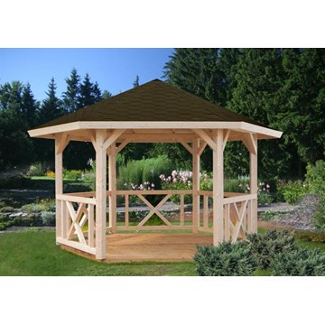 PERGOLA MADERA BETTY 9,9 M2 - Imagen 1