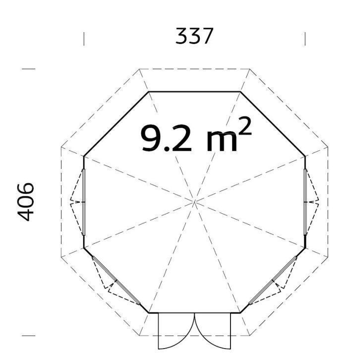 PERGOLA MADERA VERONICA 4 9,2 M2 - Imagen 2