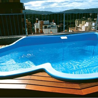 PISCINA BUZIOS 4.00 x 2.38 x 0.90 M - Imagen 1