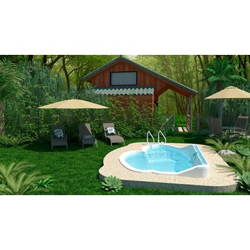 PISCINA BUZIOS 4.00 x 2.38 x 0.90 M - Imagen 2