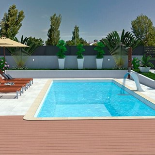 PISCINA CABO DA ROCA 9.00 x 4.00 x 1.50 M - Imagen 1