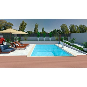 PISCINA CABO DA ROCA 9.00 x 4.00 x 1.50 M - Imagen 1