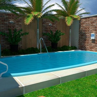 PISCINA CALARI - 7.00 x 3.50 x 1.40 M - Imagen 1