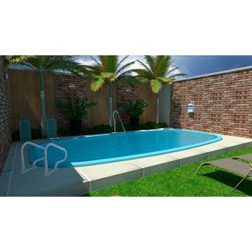 PISCINA CALARI - 7.00 x 3.50 x 1.40 M - Imagen 1