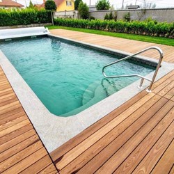 PISCINA CIES 9.95 x 3.85 x 1.00/1.61 M - Imagen 1