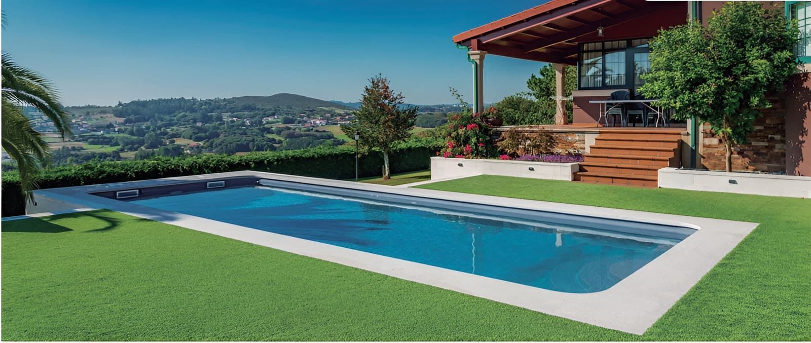 PISCINA CIES 9.95 x 3.85 x 1.00/1.61 M - Imagen 3