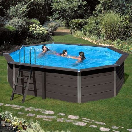 PISCINA COMPOSITE POOL KPCOV52 OVALADA 524X386X124 ALTO - Imagen 1