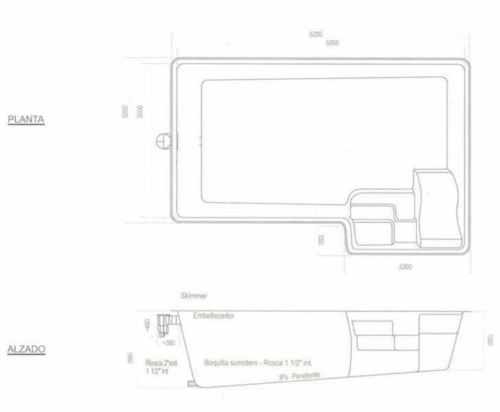 PISCINA CONFORT 500L SPA - Imagen 2