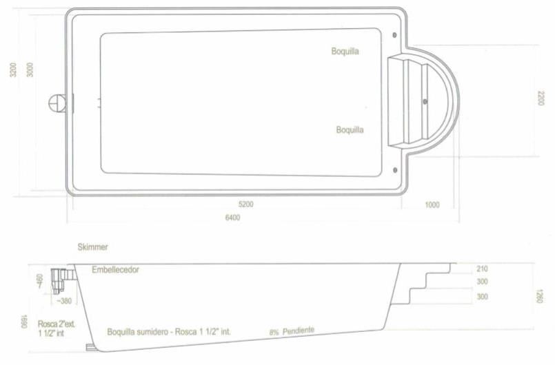 PISCINA CONFORT 650 - Imagen 2