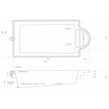 PISCINA CONFORT 650 - Imagen 2