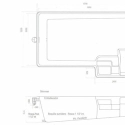 PISCINA CONFORT 650L SPA - Imagen 2