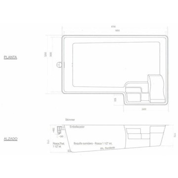 PISCINA CONFORT 650L SPA - Imagen 2
