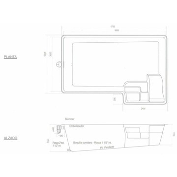 PISCINA CONFORT 650L - Imagen 2