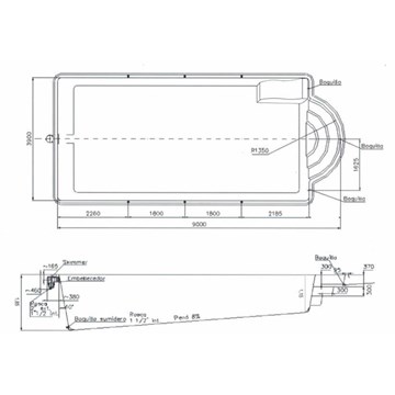 PISCINA CONFORT 900 SPA - Imagen 2