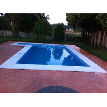 PISCINA DE 7,5M X 3,5M X 1,50M ALTO. - Imagen 1