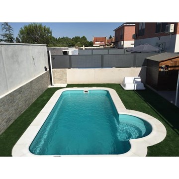 PISCINA FORMENTERA 5 - 5.50 x 2.50 x 1.12 / 1.64 M - Imagen 2