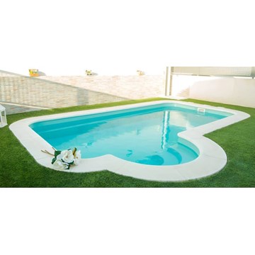 PISCINA FORMENTERA 6 - 5.85 x 2.75 x 1.04 / 1.64 M - Imagen 1