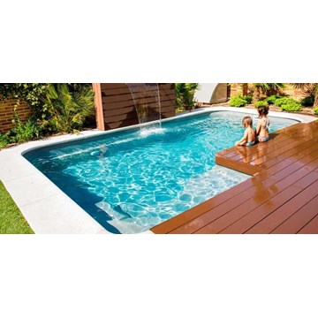 PISCINA FORMENTERA SPA - 5.85 x 2.75 x 1.04 / 1.64 M - Imagen 1