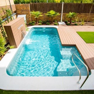 PISCINA FORMENTERA SPA - 5.85 x 2.75 x 1.04 / 1.64 M - Imagen 2