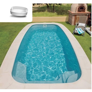 PISCINA HAWAI 5 - 5.60 x 2.60 x 1.40 M - Imagen 1