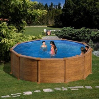 PISCINA MAURITIUS KITPR458WO REDONDA 460 x 132CM ALT - Imagen 1
