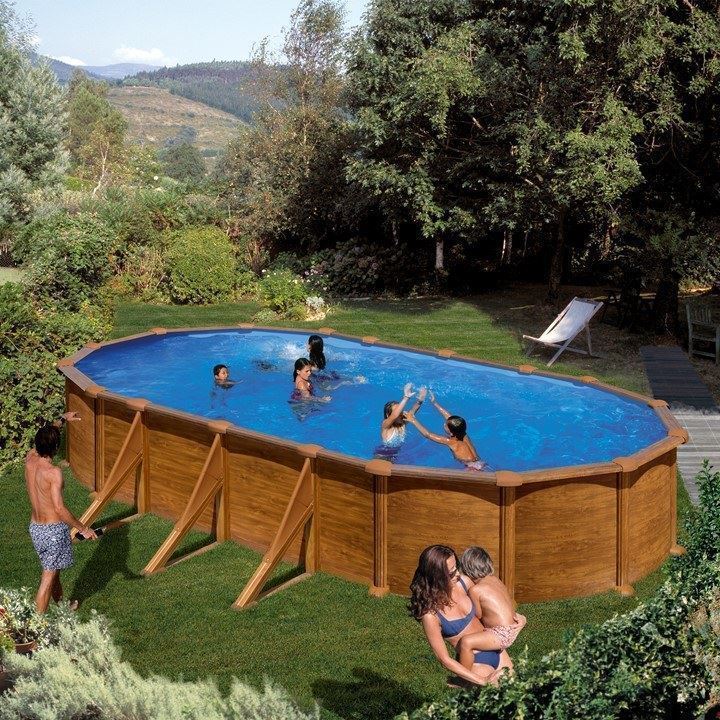 PISCINA MAURITIUS KITPROV738WO OVALADA 730X375x132CM ALT - Imagen 1