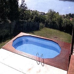 PISCINA SERIE MOOREA KPEOV7059M OVALADA 700X320X150 ALTO - Imagen 1