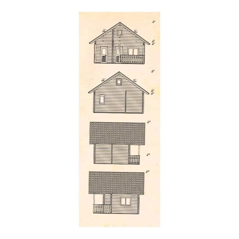 SAUNA MADERA LEILA 2 35M2 - Imagen 3